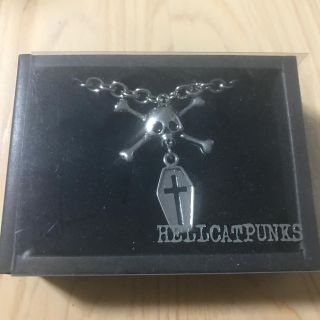 ヘルキャットパンクス(HELLCATPUNKS)のHELL CAT PUNKSヘルキャットパンクス ドクロ＆コフィンネックレス(ネックレス)