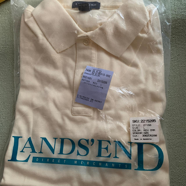 LANDS’END(ランズエンド)のランズエンド　L メンズのトップス(ポロシャツ)の商品写真