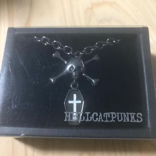 ヘルキャットパンクス(HELLCATPUNKS)のHELL CAT PUNKSヘルキャットパンクス ドクロ＆コフィンネックレス(ネックレス)