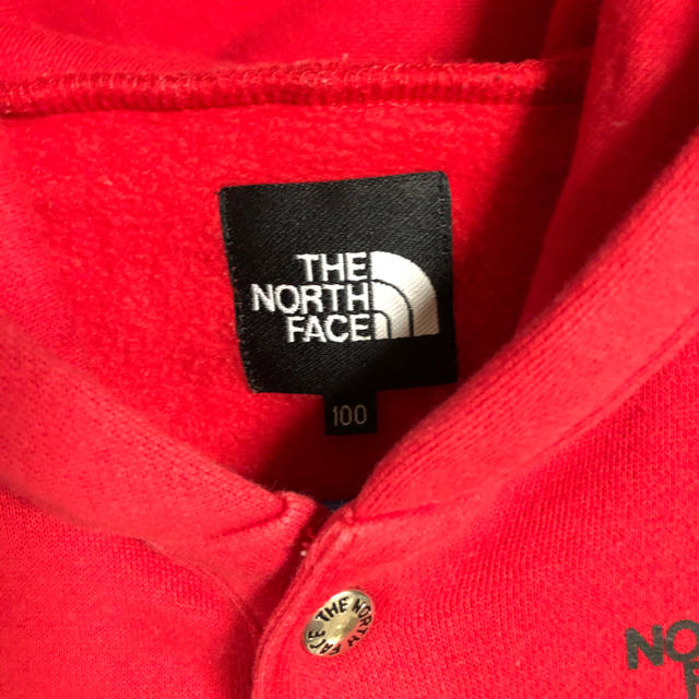 THE NORTH FACE(ザノースフェイス)のノースフェイス　キッズ　パーカー  100 キッズ/ベビー/マタニティのキッズ服男の子用(90cm~)(ジャケット/上着)の商品写真