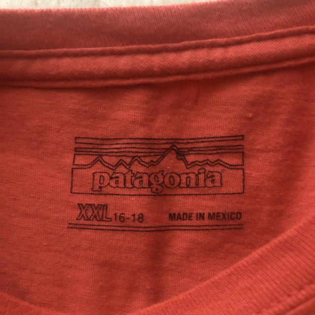 patagonia(パタゴニア)のパタゴニア  キッズTシャツ　サイズXXL キッズ/ベビー/マタニティのキッズ服男の子用(90cm~)(Tシャツ/カットソー)の商品写真