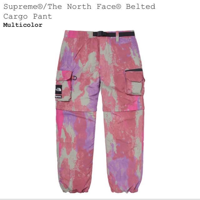 都内で Supreme - Supreme The North Face Belted Cargo ワークパンツ/カーゴパンツ 都内で Supreme - Supreme The North Face Belted Cargo ワークパンツ/カーゴパンツ