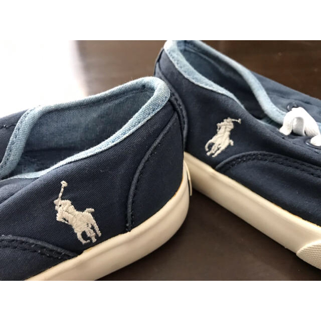 Ralph Lauren(ラルフローレン)の美品　ラルフローレン　スニーカー  14cm キッズ/ベビー/マタニティのベビー靴/シューズ(~14cm)(スニーカー)の商品写真