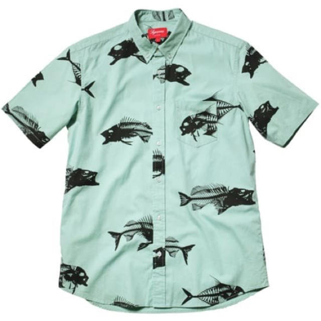 Supreme - レア 2010SS Supreme fishbone shirt 半袖シャツの通販 by