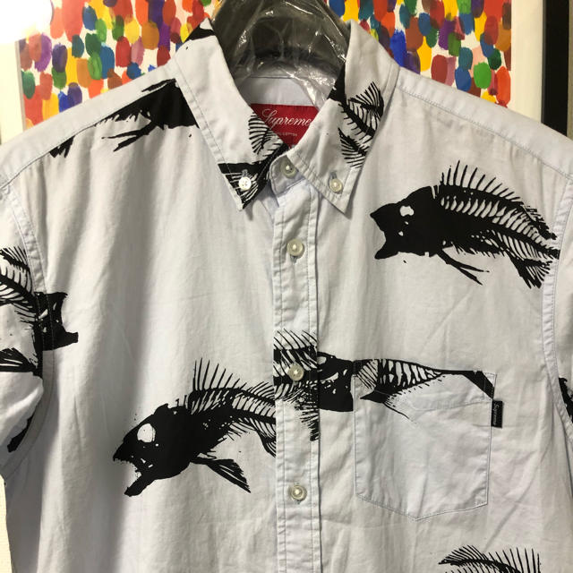 Supreme - レア 2010SS Supreme fishbone shirt 半袖シャツの通販 by