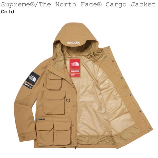 Supreme(シュプリーム)のSupreme The North Face Cargo Jacket Gold メンズのジャケット/アウター(ミリタリージャケット)の商品写真