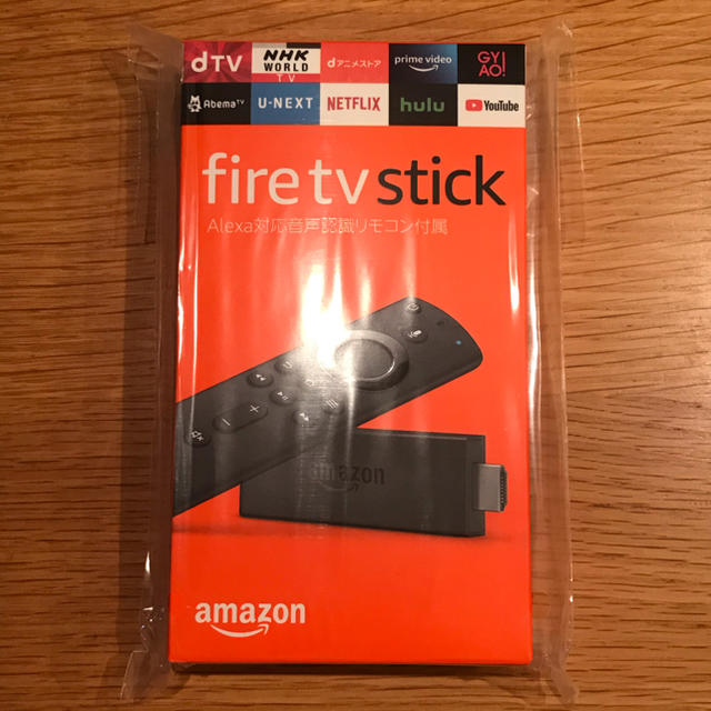 Fire TV Stick - Alexa対応音声認識リモコン付属