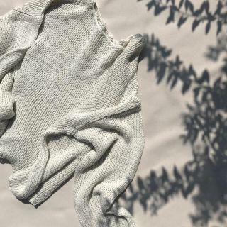 トゥデイフル(TODAYFUL)のloose summer knit ルーズサマーニット ※再出品予定※(ニット/セーター)