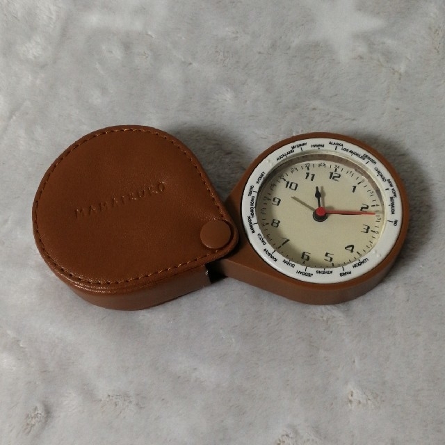 MAMAIKUKO(ママイクコ)のママイクコ アラーム付き置時計 インテリア/住まい/日用品のインテリア小物(置時計)の商品写真