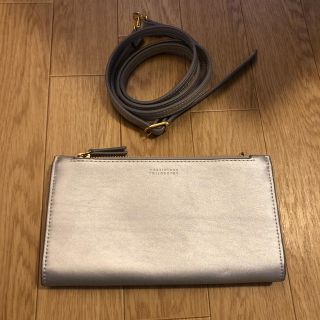 マッキントッシュフィロソフィー(MACKINTOSH PHILOSOPHY)のスマホ、財布ポシェット　シルバー(財布)