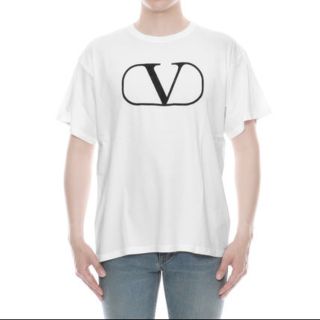 ヴァレンティノ(VALENTINO)の専用VALENTINO ロゴTシャツ bigT ホワイト M(Tシャツ/カットソー(半袖/袖なし))