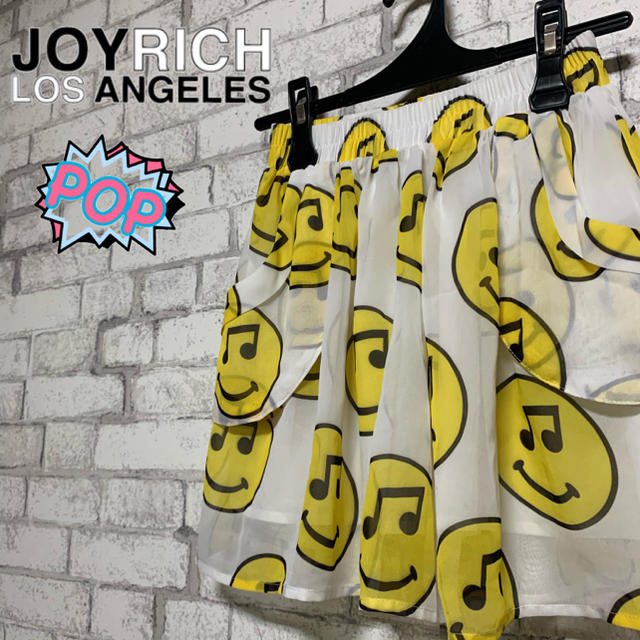 JOYRICH(ジョイリッチ)の【cute♪】JOYRICH ジョイリッチ/ミニスカート シフォン フレア 総柄 レディースのスカート(ミニスカート)の商品写真