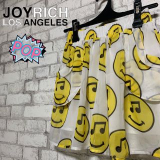 ジョイリッチ(JOYRICH)の【cute♪】JOYRICH ジョイリッチ/ミニスカート シフォン フレア 総柄(ミニスカート)