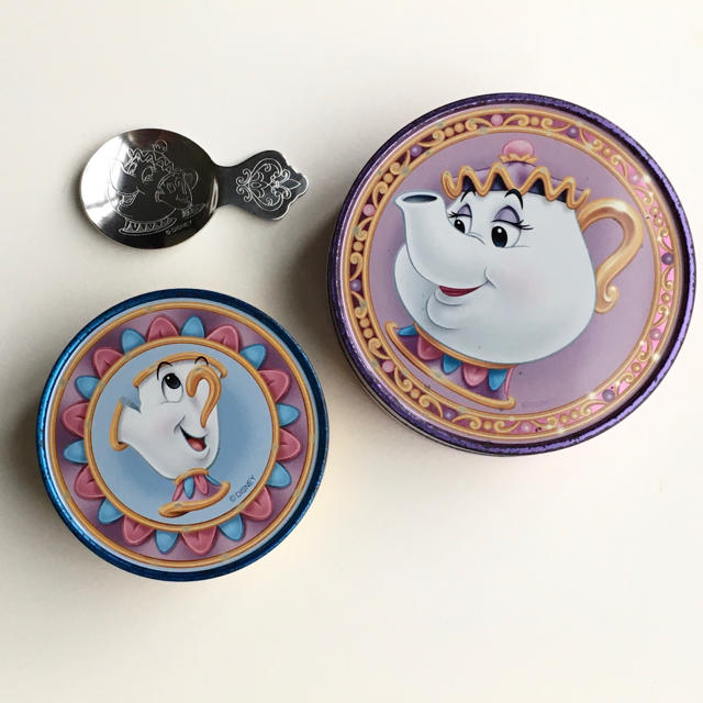 Disney 美女と野獣 紅茶缶 ティースプーンの通販 By Koha S Shop ディズニーならラクマ