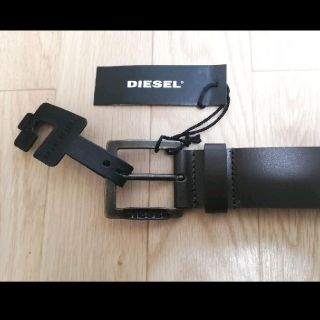 ディーゼル(DIESEL)のmickey様専用◆DIESEL 本革ベルト・ダークブラウン  メンズビジネス(ベルト)