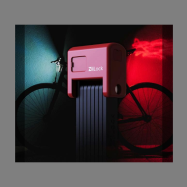 自転車・バイク指紋認証ロック「ZiiLock」