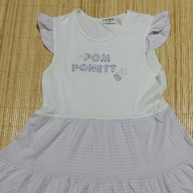 pom ponette(ポンポネット)のワンピース ポンポネット 140 キッズ/ベビー/マタニティのキッズ服女の子用(90cm~)(ワンピース)の商品写真