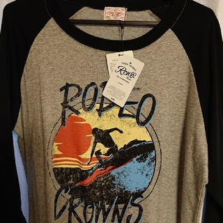 ロデオクラウンズ(RODEO CROWNS)の【新品タグ付】RODEOCROWNS 7分袖Tシャツ(Tシャツ/カットソー(七分/長袖))