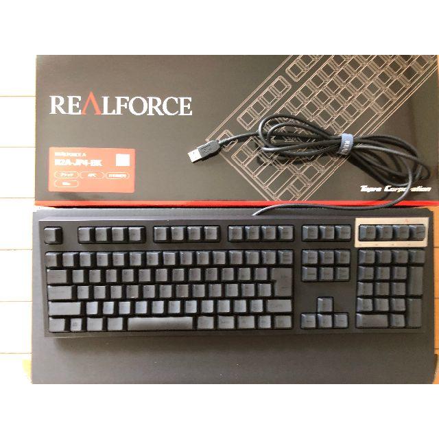 REALFORCE A R2 日本語 フルキーボード:黒　R2A-JP4-BK スマホ/家電/カメラのPC/タブレット(PC周辺機器)の商品写真