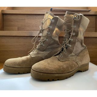 ダナー(Danner)の早い者勝ち！米軍放出品！WELLCO社　ミリタリーブーツ　ベージュ　28.5cm(ブーツ)