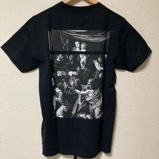 オフホワイト(OFF-WHITE)の【新品送料込】20SS OFF-WHITE カラヴァッジョ スクエア 半袖T(Tシャツ/カットソー(半袖/袖なし))