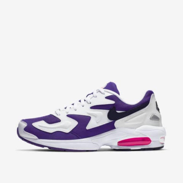 NIKE(ナイキ)のNIKE AIR MAX 2 LIGHT purple 新品 メンズの靴/シューズ(スニーカー)の商品写真