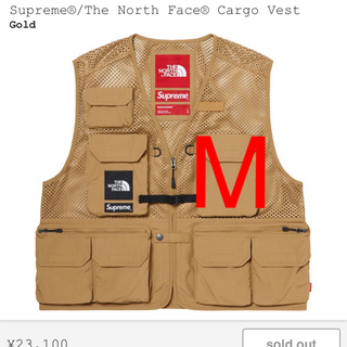 シュプリーム(Supreme)のSupreme The North Face Cargo Vest Gold M(ベスト)