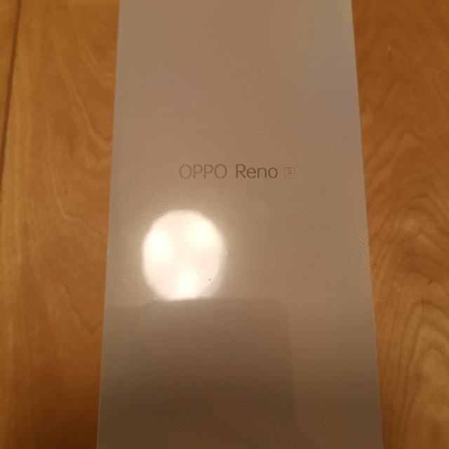 スマートフォン本体新品未開封　OPPO Reno a 128GB ブルー