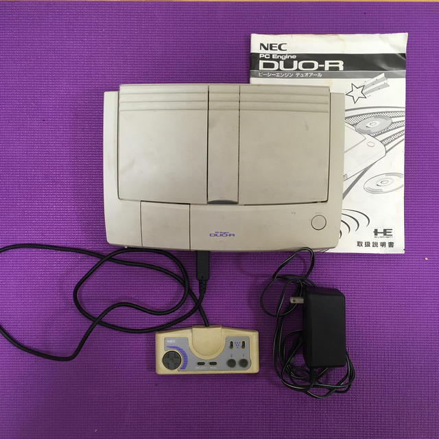 NEC(エヌイーシー)のNEC PC Engine DUO-R ピーシーエンジン　デュオアール　ジャンク エンタメ/ホビーのゲームソフト/ゲーム機本体(家庭用ゲーム機本体)の商品写真