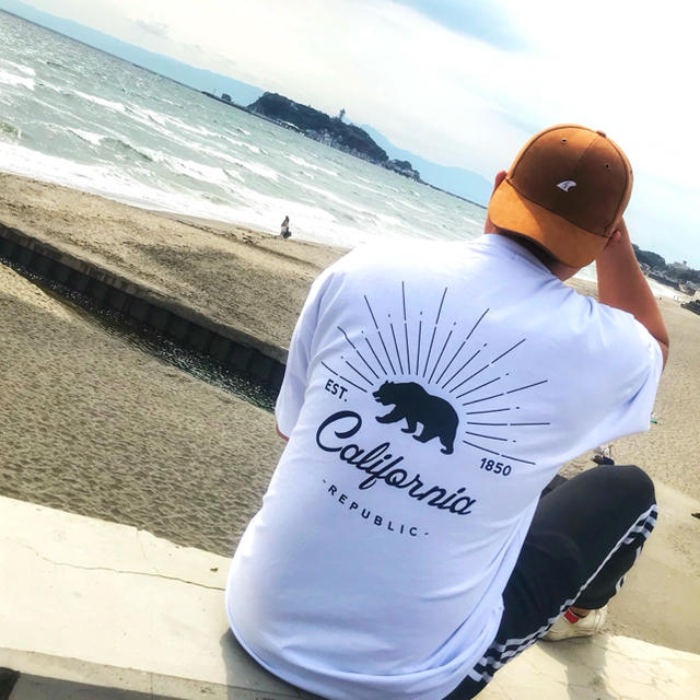 STANDARD CALIFORNIA(スタンダードカリフォルニア)の湘南コーデ☆LUSSO SURF スウェード刺繍キャップ☆RVCA メンズの帽子(キャップ)の商品写真