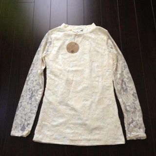 グレイル(GRL)の新品タグ付き‼ハイネックレースTOPS(カットソー(長袖/七分))