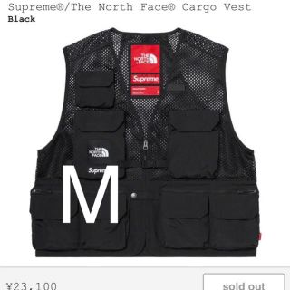 シュプリーム(Supreme)のSupreme®/The North Face® Cargo Vest Mサイズ(ベスト)