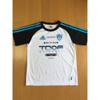 アディダス(adidas)のadidas 白 Tシャツ 140㌢(Tシャツ/カットソー)