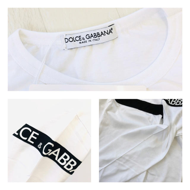 DOLCE&GABBANA(ドルチェアンドガッバーナ)の【新品】ドルチェアンドガッバーナタグ付きロングTシャツS メンズのトップス(Tシャツ/カットソー(七分/長袖))の商品写真
