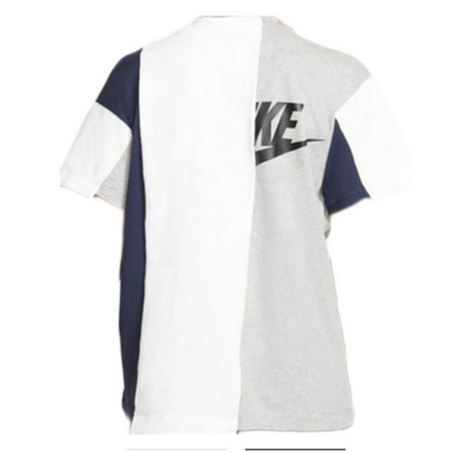 sacai(サカイ)の(XL) NIKE x sacai wmns tee White / Navy  レディースのトップス(Tシャツ(半袖/袖なし))の商品写真