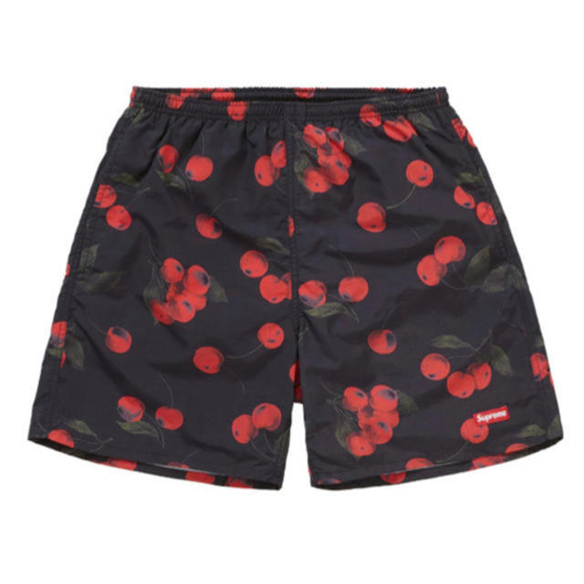 ショートパンツ(L)Supreme Nylon Water Short BlackCherry