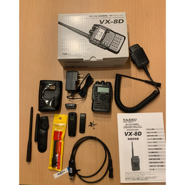 ヤエス YAESU STANDARD VX-8D オプション多数！