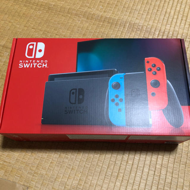 ニンテンドースイッチ新品未使用　任天堂スイッチ　新型　ネオンカラー　送料込み　ニンテンドースイッチ