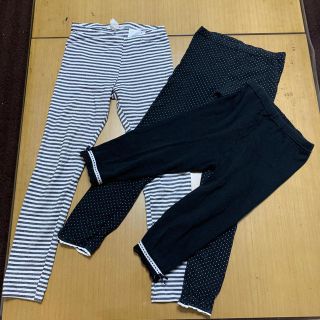 エイチアンドエム(H&M)のH&M・西松屋チェーン　女児用スパッツ　３セット（値下げ中）(パンツ/スパッツ)