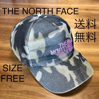 ザノースフェイス(THE NORTH FACE)の送料無料THE NORTH FACE ノースフェイス　メッシュキャップ　フリー(キャップ)