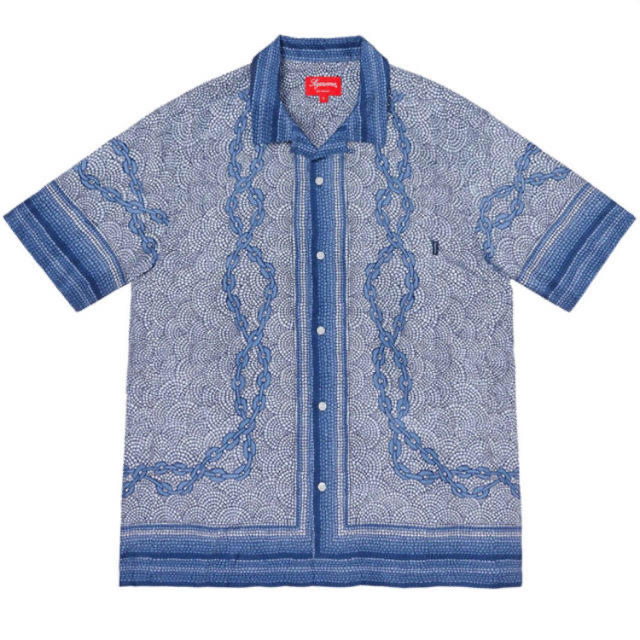 Supreme　Mosaic Silk S/S Shirt