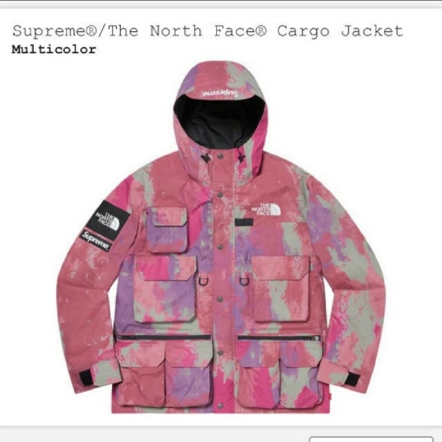 送込 XL Supreme TNF Cargo Jacket