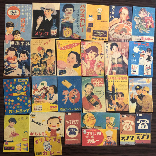 昭和レトロ ポスター シール | フリマアプリ ラクマ