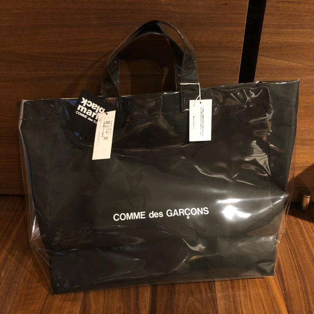 COMME des GARCONS(コムデギャルソン)のギャルソン PVC トートバッグ  ブラックマーケット 限定 未使用品 メンズのバッグ(トートバッグ)の商品写真