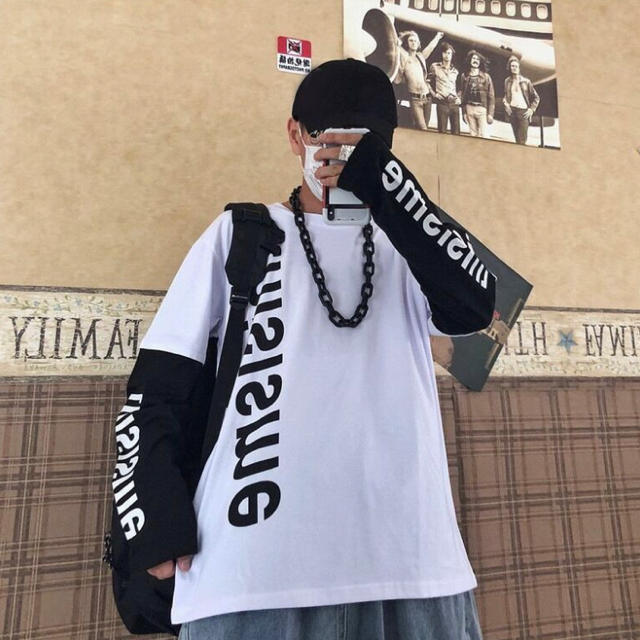 重ね着風 ロングtシャツ ダンス 衣装 おそろコーデ オルチャン Bts 白の通販 By A6ers S Shop ラクマ 重ね着風 ロングtシャツ ダンス 衣装 おそろコーデ オルチャン Bts 白の通販 By A6ers S Shop ラクマ