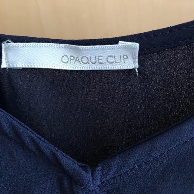 OPAQUE.CLIP(オペークドットクリップ)のオペークドットクリップ ブラウス トップス レディースのトップス(シャツ/ブラウス(半袖/袖なし))の商品写真