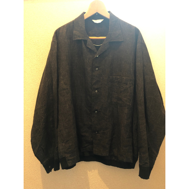 MARKAWEAR(マーカウェア)の【THEE】rib shirts jacket (Black) メンズのトップス(シャツ)の商品写真