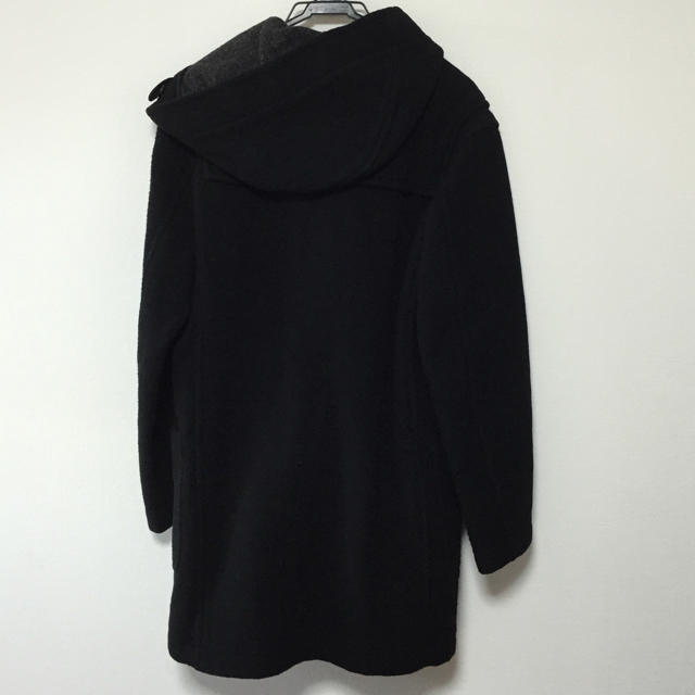 UNIQLO(ユニクロ)のユニクロ黒コート メンズのジャケット/アウター(ダッフルコート)の商品写真