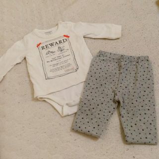 ギャップ(GAP)のbabygap♡Tシャツ風♡70(カバーオール)