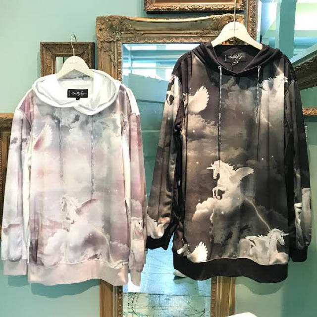 milkboy unicorn hoodies ユニコーンパーカー